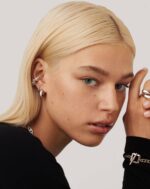 Chubby Mini Hoop Earrings | Sterling Silver - Image 2