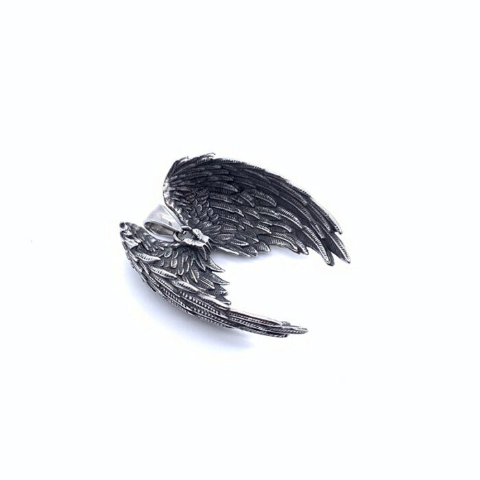 Retro Angel Wing Men necklace - Image 3